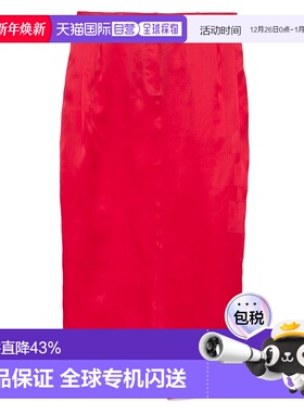 KHAITE 女士 Lucian 半身裙 41493002 red 舒适红色时尚包臀裙