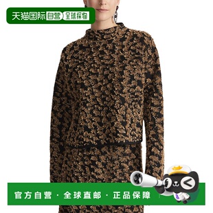 York Metallic Wool 148 Neck New Open 自营Lafayette Fringed