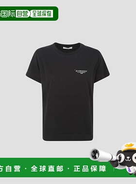 香港直邮GIVENCHY 女士T恤 BW70FJP75N001 AW2025 黑色 REGULAR T