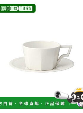 【日本直邮】kinto餐饮具OCT咖啡杯托盘套装300ml白色28885