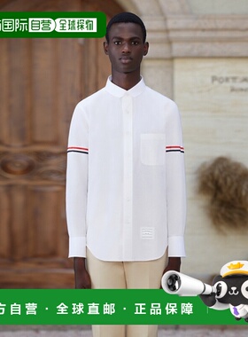 香港直邮THOM BROWNE 男士衬衫 MWL393O00572100 CO 白色