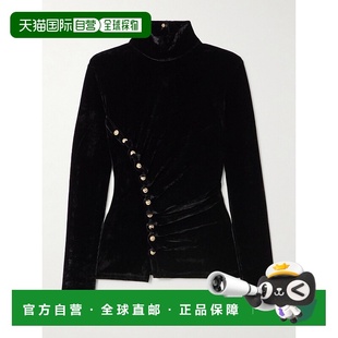 25PJTO058VI0338 1小时内可退 上衣 女士 black 香港直邮Rabanne