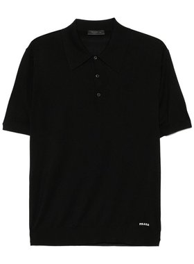 PRADA 男士T恤 UMB92516AISOOOF0002 SS2025 黑色