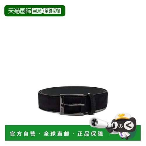 香港直邮BOSS HUGO BOSS 男士腰带 50563958001 AW2026 黑色