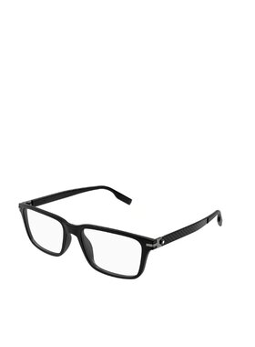 MONTBLANC 男士太阳镜 MB0252O001 CO 黑色 MB0252O