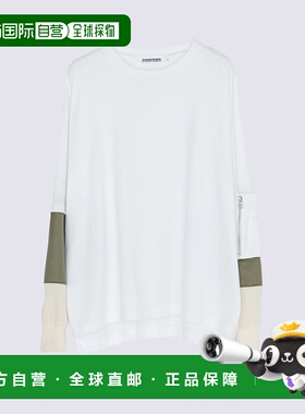 1h可退 日本直邮DISCOVERED男装宽松天竺棉半袖设计T恤 MA-1口袋