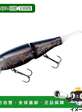 日本直邮Gamakatsu Lure Luxe Avic 7 英寸 #6 Karimata 黑色