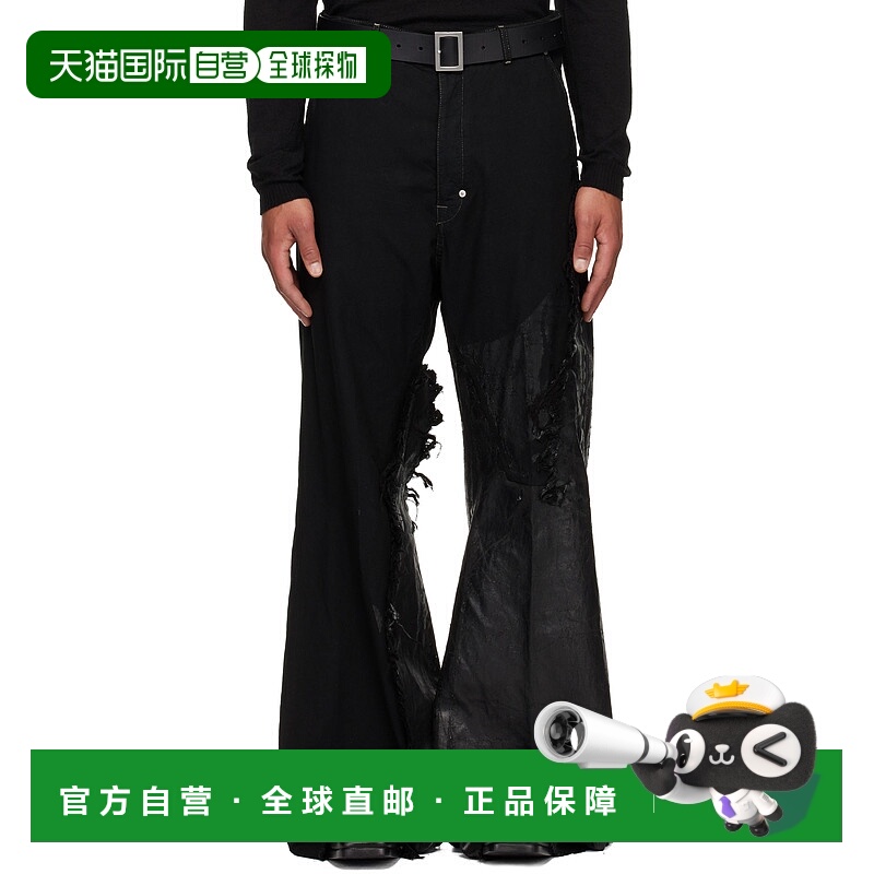 1h可退 香港直邮潮奢 rick owens 瑞克 欧文斯 男士 黑色 Concord