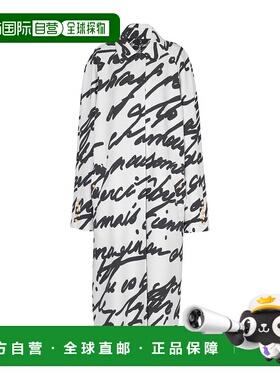 香港直邮BALMAIN 女士外套 EF1UE100VH64EAB SS2025 白色 长款双