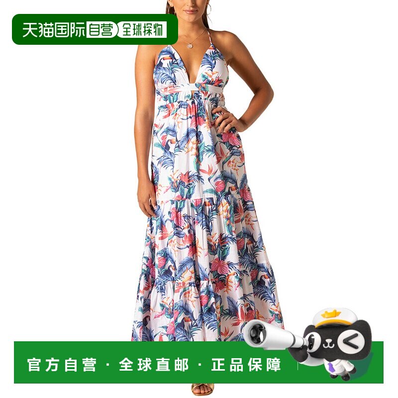 自营Tori Richard Kailani太阳裙-白色 美国奥莱直发