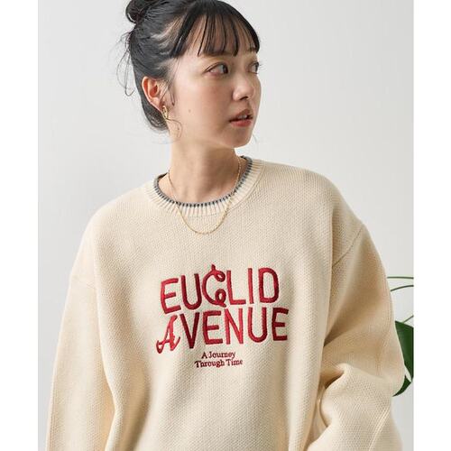 FREAK'S STORE 配色标志绣花针织衫