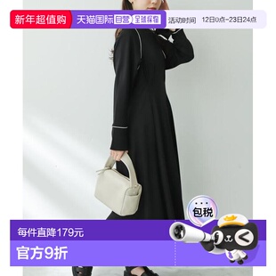 1h可退 日本直邮官方授权 SENSE OF PLACE 收腰褶皱连衣裙