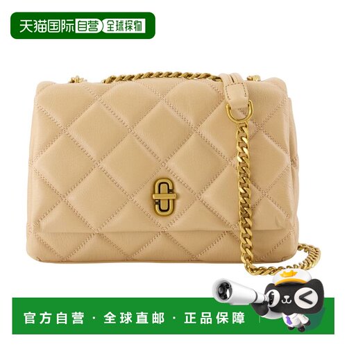 香港直邮Marc Jacobs 马克 雅可布 女士 THE 长款双链条皮革米色