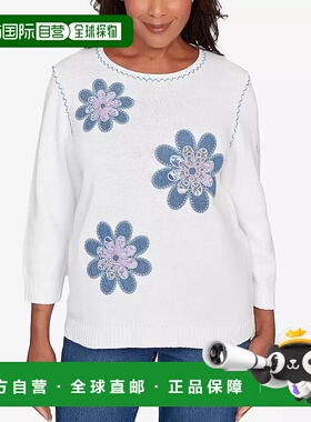 1h可退 【美国直邮】alfred dunner 女士 毛衣针织衫