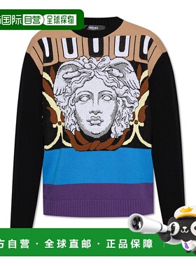 香港直邮Versace 长袖毛衣针织衫 10215141A15807男装范思哲