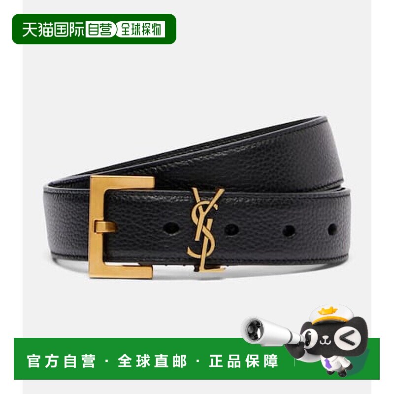 1h可退 香港直邮Saint Laurent 圣罗兰 女士 Cassandre 皮带腰带