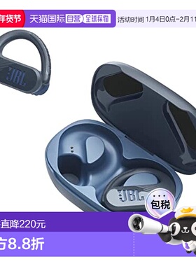 【日本直邮】Jb无线蓝牙耳机 USB充电防水防尘蓝色JBLENDURPEAK3B