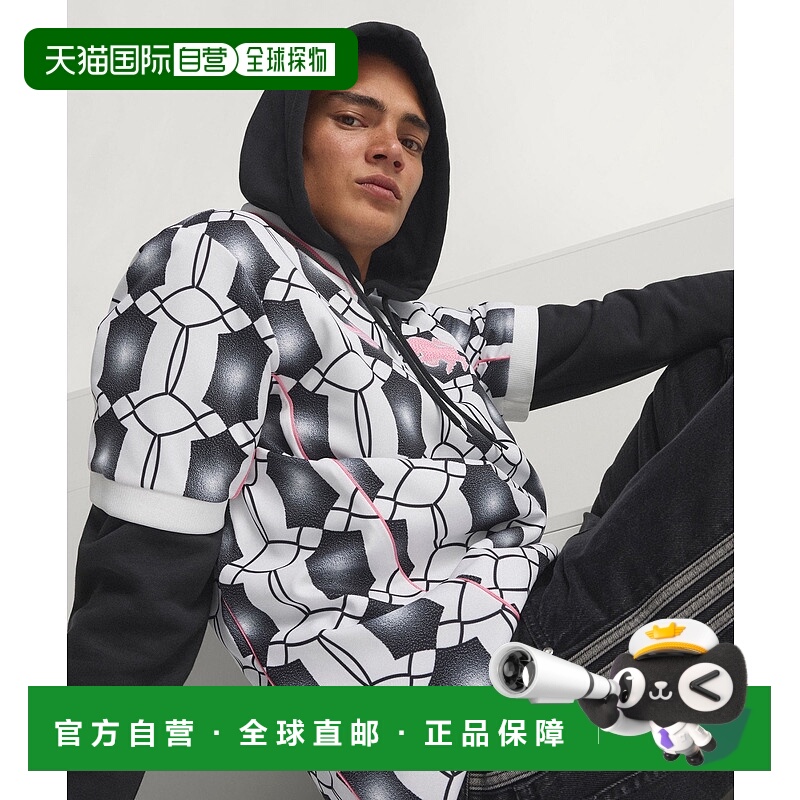 1h可退 日本直邮adidas男装 宽松版型足球夹克 V领设计 JUVENTUS