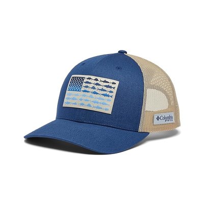 潮奢 Columbia 哥伦比亚 女士 PFG Mesh™ Snapback Flag 鱼纹球帽