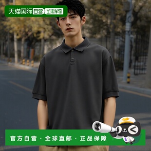 高弹力透气针织Polo衫 男士 8402006112 日本直邮B.G.THREE 1h可退