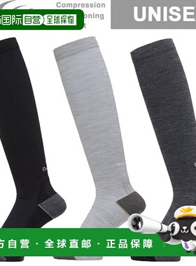 日本直邮C3fit W/B CMPS HI SOCKS GC25106 男女通用羊毛混纺高筒