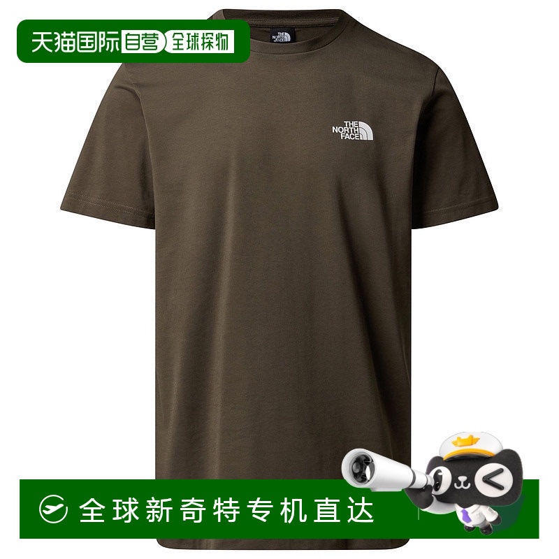 1h可退 香港直邮THE NORTH FACE 男士户外T恤 2162918NEWTAUPEGRE