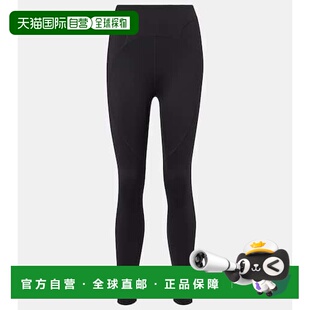 1h可退 香港直邮adidas 阿迪达斯 女士 短款高腰打底裤 black黑色