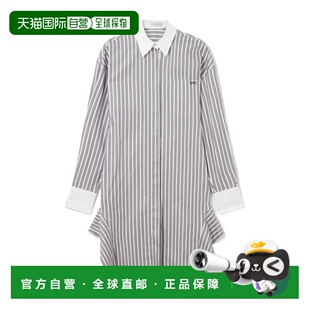 香港直邮Stella McCartney 长袖细条纹衬衫裙 6A06353HJ107