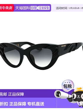 自营Roberto Cavalli女式SRC009V 51mm太阳镜-黑色 新款 美国奥莱