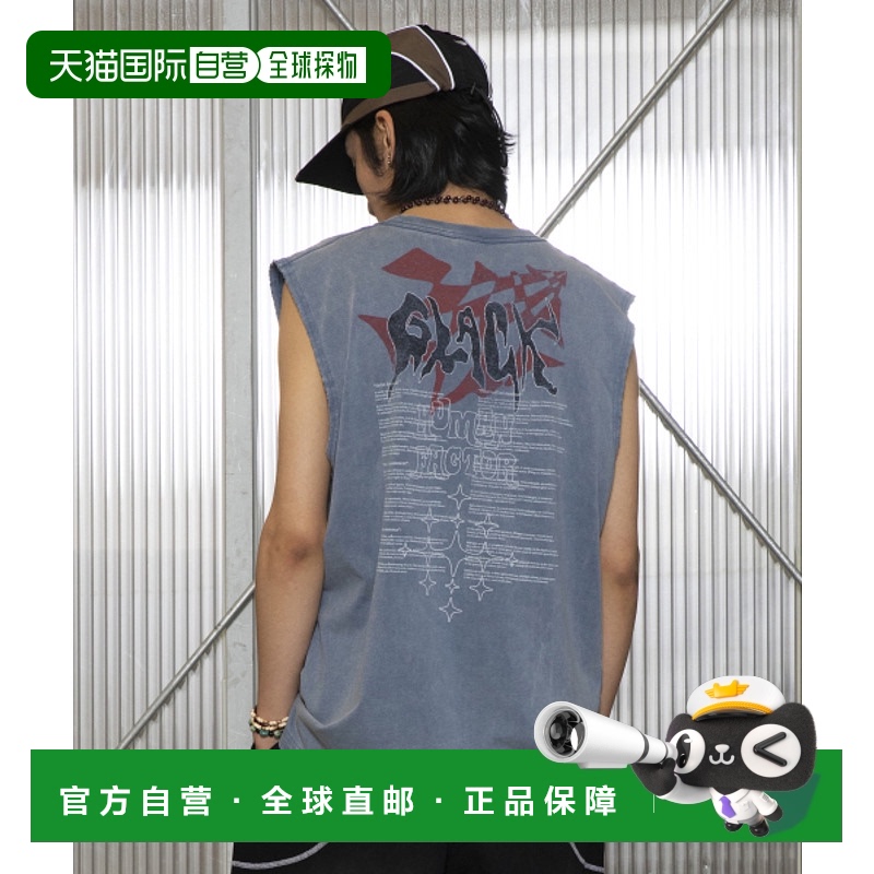 韩国直邮GLACK 男士运动背心GT072BL