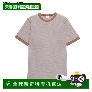 恤 华夫格圆领短袖 602 Border Wear 日本直邮Healthknit 基本款