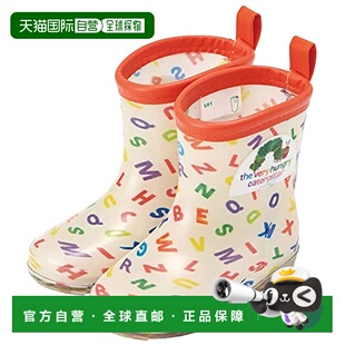 【日本直邮】【日本直邮】Skater斯凯达 儿童雨靴/反光带14cm毛毛