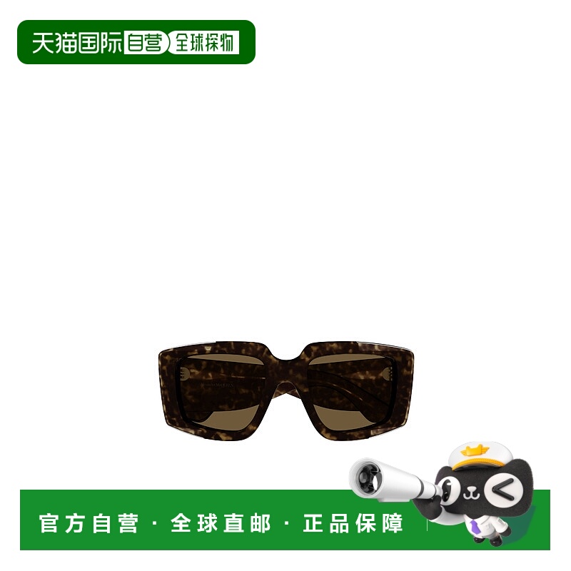 1h可退 香港直邮ALEXANDER MCQUEEN 女士太阳镜 AM0446S002