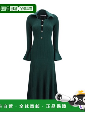 香港直邮Self-Portrait 女士 锁孔针织中长连衣裙 RS26138MAGGREE