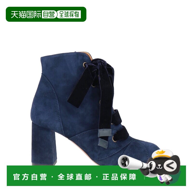 香港直邮Chloe 蔻依 女士 脚踝靴 blue蓝色 舒适时尚短靴女靴
