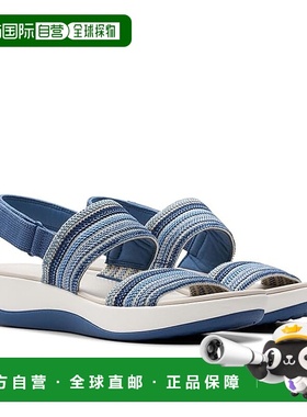 1h可退 香港直邮潮奢 Clarks 其乐 女士 Arla Stroll 凉拖凉鞋