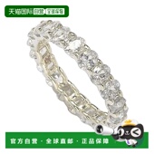 Suzy 形立方氧化锆永恒戒指 Levian 自营 纯银椭圆形 白色 美