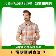 常规衬衫 香港直邮潮奢 l.l.bean 标志夏装 棉混纺短袖 男士