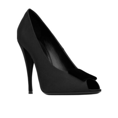 Saint Laurent 圣罗兰 女士 露趾细跟高跟凉鞋 7635309QNAB