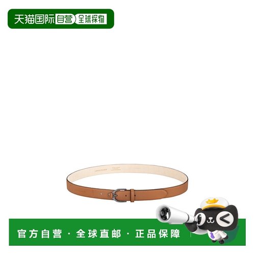 1h可退 香港直邮Longchamp 徽标搭扣皮带 40071HCV
