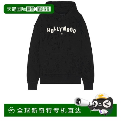 1h可退 香港直邮AMIRI 男士 Hollywood Shotgun 连帽衫 AMJYHD106