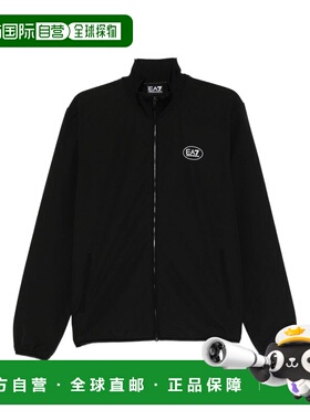 1h可退 香港直邮Ea7 男士 徽标拉链高领上衣 7M000870AF13555UC00