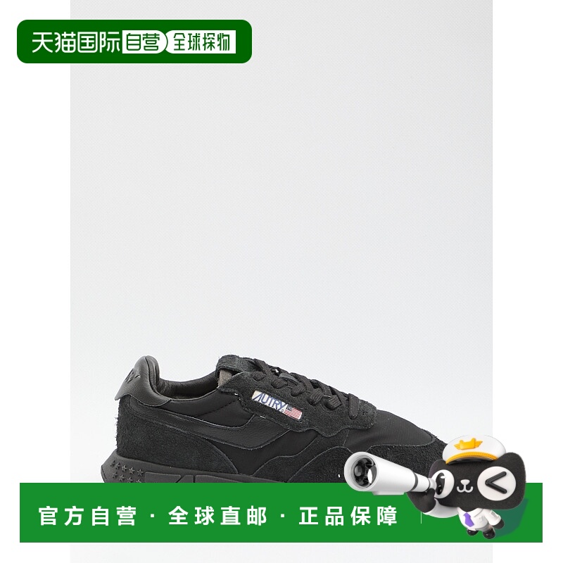 1h可退 香港直邮AUTRY 男士休闲鞋 WWLMRM04 AW2025 黑色 Reelwin