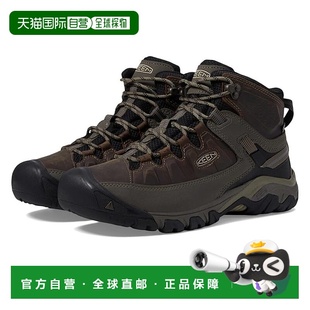 1h可退 香港直邮keen 男士 Targhee III Mid 防水靴子 舒适时尚
