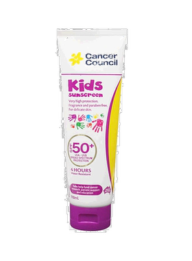 澳大利亚直邮cancer council澳美皙儿童防晒霜SPF50+轻薄110ml