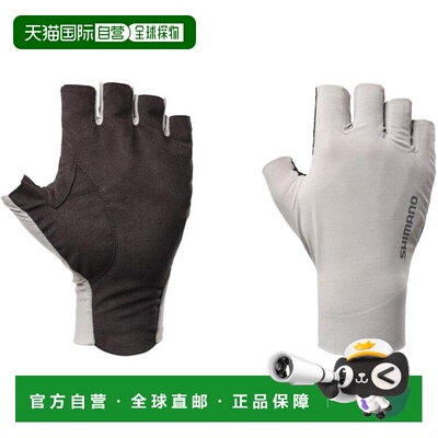 【日本直邮】禧玛诺 05 Sensitive 手套 五指剪裁 GL-007Y 灰色 2