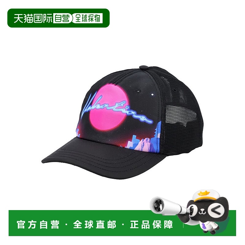 香港直邮VALENTINO 男士帽子 XY2HDA28KZEC98 SS2022 黑色