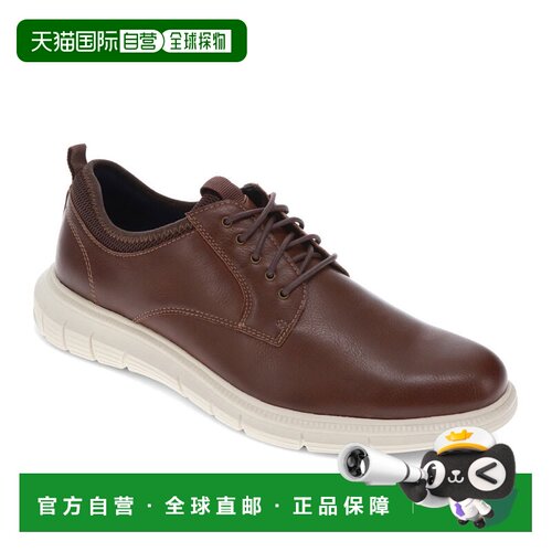 自营Dockers Mens Trine Slip-Resistant Work Lace-Up Oxford -