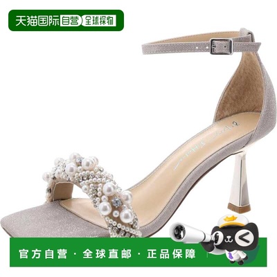 自营Blue by Betsey Johnson Milo Heeled Sandal Champagne  SB-