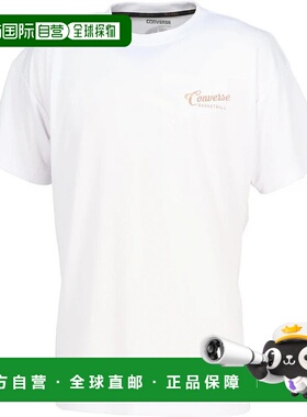 日本直邮CONVERSE-Converse Men's女子篮球短袖T恤5S GS印刷T恤CB